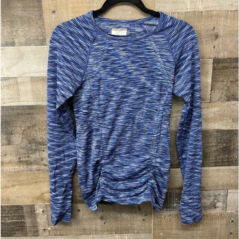 Athleta Fastest Track Space Dye Shirt Small